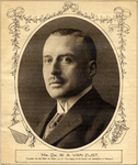 107267 Portret van mr.dr. Wouter Adriaan van Zijst, geboren 1873, wethouder te Utrecht (1908-1919), voorzitter van de ...